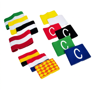Brazaletes Deportivos con Patrón de Letra C para Equipos Deportivos, Pulseras Textiles Multicolores - Product Image 1