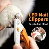 Coupe-ongles pour animaux de compagnie personnalisables Banabapet avec lumières LED, adaptés aux scénarios d'utilisation pour les marques personnalisées et les entreprises de beauté