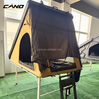 Tente de toit rigide pour voiture, légère, imperméable, en aluminium, conçue pour les aventures de camping tout-terrain 4x4