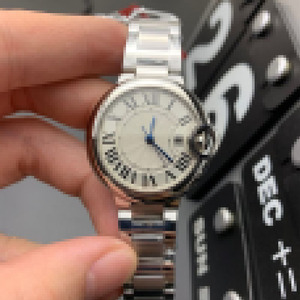 Fabbrica diretta Shandu donna AF V6 palloncino blu 33mm orologio automatico Charm lega impermeabile puntatore di vetro al quarzo - Product Image 2