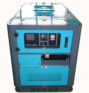 발전소 220/380v 50/60hz 5kw 5.5kw 6kw 8.5 9.5 kw 9kw 10kw 11kw 12kw 14.5kw 15kw 17kw 저소음 단상 3상 디젤 발전기 - Product Image 1