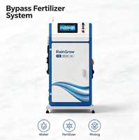 Doseur d'engrais Venturi Bypass pour petites exploitations agricoles, système de fertigation intelligent à 3 canaux avec débitmètre et EC/pH