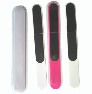 Pasir Pasir dua tingkat pada kedua sisi layar dicetak atau warna penuh logo Salon PP lapisan kikir kuku - Product Image 3