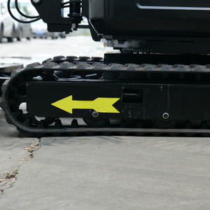 Mini-excavatrice sur chenilles compacte de 1,8 tonne avec godet de 0,04 m³ pour moteur diesel, pompe <span class=keywords><strong>Bosch</strong></span> Rexroth, boîte de vitesses, garantie 1 an pour travaux en espace restreint - Product Image 4