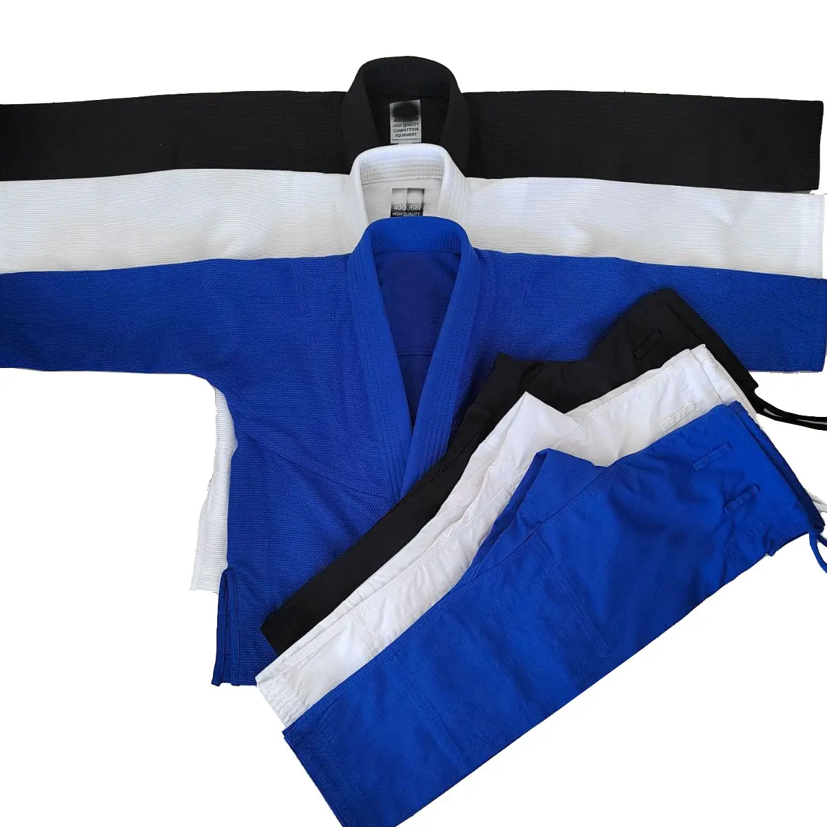 Olahraga ringan Premium seragam Jiujitsu Gi untuk pria, kompetisi dewasa BJJ Gis Brasil profesional Kimono Jiu Jitsu untuk pria