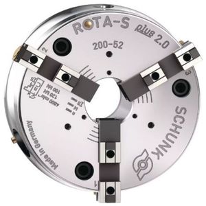 Mandrin manuel à trois griffes Schunk Rota-S Plus 2.0 200-52 fabriqué en Allemagne - Product Image 4