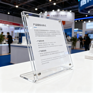 अनुकूलन योग्य आधुनिक चुंबकीय फ्रेम वाटरप्रूफ ऐक्रेलिक डिस्प्ले टेबलटॉप साइन के लिए आसान असेंबली एडजस्टेबल ऊंचाई कैफे - Product Image 5