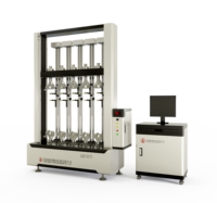 Sistema de Prueba de Membranas Impermeables Multiestación/Máquina de Prueba de Tensión de Plástico/Equipo de Prueba de Resistencia a la Tracción