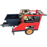 Machine de pulvérisation de ciment haute performance, pulvérisateur de mortier, pompe à mortier, équipement de pulvérisation de béton diesel