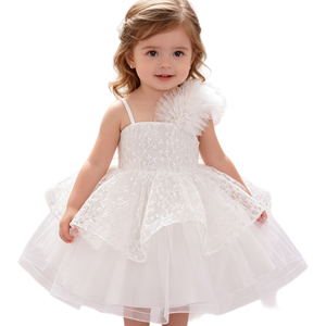 Ropa de <span class=keywords><strong>Bautizo</strong></span> <span class=keywords><strong>para</strong></span> Recién Nacidos al por Mayor, Vestido de Princesa <span class=keywords><strong>para</strong></span> <span class=keywords><strong>Niñas</strong></span> de 6 Meses a 3 Años, <span class=keywords><strong>Vestidos</strong></span> de Fiesta <span class=keywords><strong>para</strong></span> <span class=keywords><strong>Niñas</strong></span> - Product Image 1