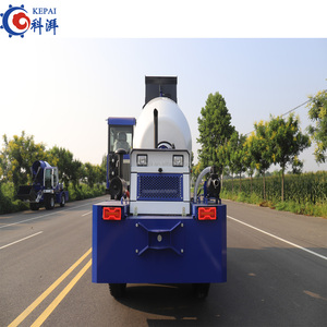 CAPAI KPM2.6 Camion malaxeur à béton autochargeur haute efficacité avec pompe, moteur contrôlé par PLC, entraînement avant gauche, Cubic - Product Image 4
