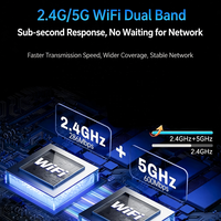 Tarjeta de Red Inalámbrica WiFi6 AX900 PCIe, 802.11AX 900Mbps Wifi 6 BT 5.4, Adaptador WiFi PCIe de Doble Banda para Computadora