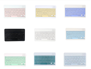 Teclado y Ratón BT, Teclado con Ratón para Tablet, Teclado y Ratón Rosa para iPad - Product Image 6