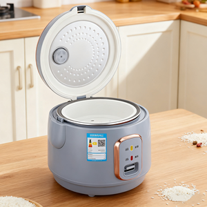 Olla <span class=keywords><strong>Arrocera</strong></span> Eléctrica Multifuncional <span class=keywords><strong>Mini</strong></span> para el Hogar con Temporizador de 24 Horas y Recipiente Interior Antiadherente Reforzado - Product Image 3