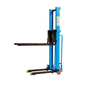 Montacargas Eléctrico Portátil Autocargable, Capacidad de 1000 kg, Tracción en las Cuatro Ruedas, Batería de Plomo-Ácido de 48 V, Neumáticos Sólidos, Mástil de Dos Etapas, Fácil Maniobra - Product Image 1