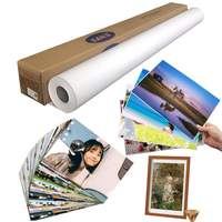 Rollo de Cartón Brillante para Inyección de Tinta de 230 g/m² de Primera Calidad - Cartón Laminado de Alta Resolución para Impresión de Pósters y Señalización de Gran Formato