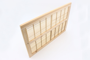Excluseur horizontal en bois de bambou, couleur naturelle, compatible avec ruche Langstroth à 10 cadres, Fournitures d'apiculture RuiXing - Product Image 6