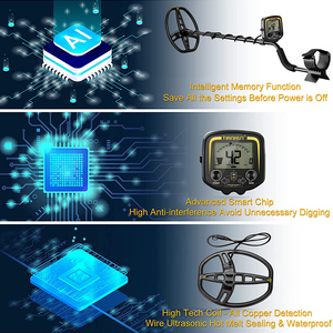 Détecteur de métaux portable bibo TX-850, haute sensibilité, recherche en profondeur, professionnel, pour la recherche d'or et de trésors - Product Image 5