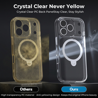 AUREXIONICS Clear Case untuk iPhone 17 Pro dengan Perlindungan Kamera