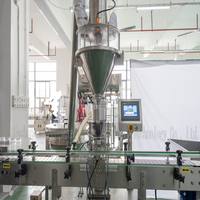 Machine de remplissage de poudre sèche à haute précision avec doseur à vis sans fin, conçue pour l'emballage de farine, d'épices et de poudre de piment de qualité alimentaire