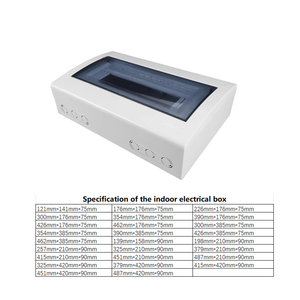 Caja de Distribución Ignífuga e Impermeable de 2, 4 y 6 Vías, Unidad de Consumo, Cajas Eléctricas Empotradas o de Superficie de 2 a 4 Vías - Product Image 3