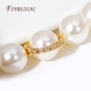 Alla moda in ottone <span class=keywords><strong>con</strong></span> cerchi di zircone <span class=keywords><strong>perline</strong></span> cornici in oro 18K placcato in metallo attraverso fori perlina connettori struttura fai da te per la produzione di gioielli - Product Image 4