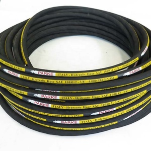 resistente a la intemperie, alta presión y aceite térmico,4 hilos espirales de aceite hidráulico manguera de goma 1 1/2 pulgadas - Product Image 1