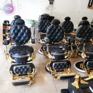 <span class=keywords><strong>Comprar</strong></span> lujo oro chino peluquería Estilo silla peluquería buen precio Silla de Barbería para los hombres - Product Image 6