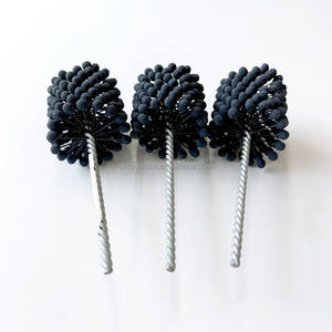 Cepillo de desbarbado de bolas abrasivas Grit320, cabezal de pulido de tuberías, cepillo de carburo de silicio - Product Image 6