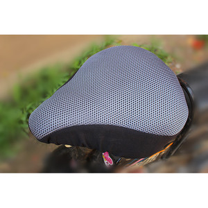 Funda de cojín para asiento de bicicleta de malla 3D, gruesa, transpirable, cómoda, para bicicleta eléctrica, para todas las estaciones, Unisex, adultos - Product Image 2