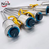 Réchauffeur tubulaire à immersion électrique 220v 380v 10kw pour chaudière à enveloppe