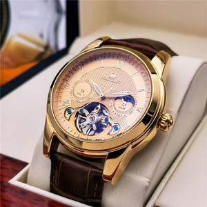 นาฬิกาข้อมืออัตโนมัติ AOKULASIC 1701 รุ่นใหม่สำหรับผู้ชาย แฟชั่นเรืองแสงกลางคืน ดีไซน์โปร่งใส สไตล์ลำลอง ธุรกิจ นาฬิกาผู้ชาย ปี 2025 - Product Image 1