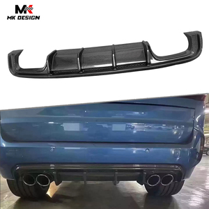 Difusor Trasero de Fibra de Carbono Estilo V para <span class=keywords><strong>BMW</strong></span> <span class=keywords><strong>X5M</strong></span> F85 X6M F86 <span class=keywords><strong>2015</strong></span>-2018, Alerón Trasero, Estilo de Auto - Product Image 1