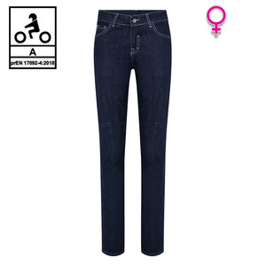 Jeans moto Carburo TORIN Lady CE certifié CE avec fibre aramide bleue 44 - Product Image 1