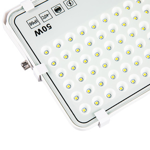 en verre carré a mené la lumière d'inondation avec le point culminant clip 50w projecteurs extérieurs à vendre - Product Image 4