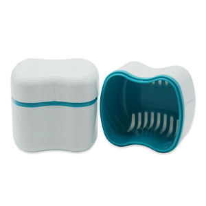 Dental <b>Retainer</b> <b>Case</b> Portable Orthodontic Appliance Box For Braces And Dentures Lake Green Fruit Green Dark Blue Pink Light - Product Image 4