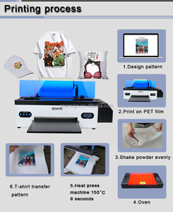 Impresora Digital DTF 30cm Imprimante L1800 Película de transferencia Dtf <span class=keywords><strong>A3</strong></span> Impresora DTF para textiles de algodón - Product Image 5