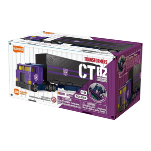 BLOKEES Wheels <b>Transformers</b> CT02 <b>Optimus</b> Prime Shattered Glass Car Model Kit - Product Image 1