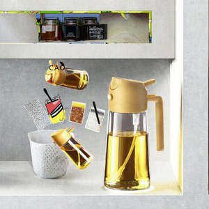 Spruzzatore di <span class=keywords><strong>Olio</strong></span> d'Oliva in Vetro <span class=keywords><strong>per</strong></span> Cucinare, Nebulizzatore <span class=keywords><strong>per</strong></span> <span class=keywords><strong>Olio</strong></span> di Canola, Bottiglia Spray <span class=keywords><strong>per</strong></span> <span class=keywords><strong>Friggitrice</strong></span> <span class=keywords><strong>ad</strong></span> <span class=keywords><strong>Aria</strong></span> - Product Image 2