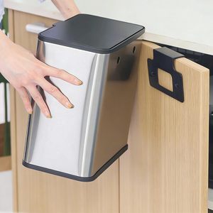 ถังขยะสแตนเลสคุณภาพสูงแบบติดผนังสำหรับครัว - Product Image 3