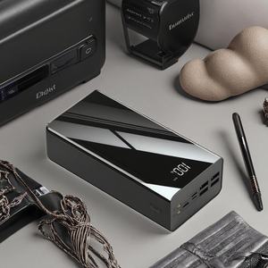 Batterie externe grande capacité 50000 mAh, prix d'usine en gros, Powerbank 40000 mAh, quatre sorties USB, batteries externes haute capacité - Product Image 1