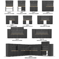 Pour la maison, système de rangement de garage recommandé en 16 pièces, armoire à outils, supports personnalisés, bricolage OEM/ODM/OBM