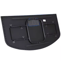 Table de poker et de blackjack pliable de qualité professionnelle, qualité casino, 72 pouces (36x30 pouces), pieds pliables