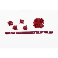 Kit Tombol Cadangan Konsol PSP 1000/2000/3000 3-in-1 Set Tombol Lengkap Bahan Plastik ABS