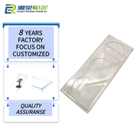 Plaques acryliques d'angle personnalisées, transparentes, pliées à froid pour une application extérieure Plaques en plexiglas anti-UV pour la décoration extérieure de toit