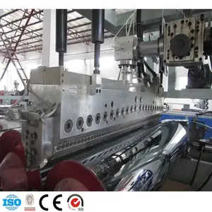 Pvc Pet Pe Cast Stretch Film Manufacturing Extrusion Machine Making