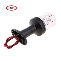 Foyo, nouveau design, éclairage tout-terrain LED de 4 pouces, éclairage d'ancrage réglable pour kayak et yacht, fournitures marines