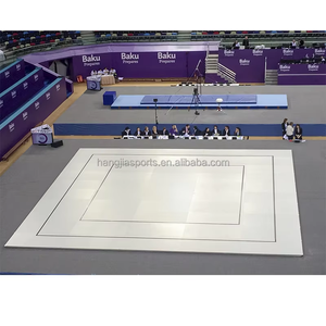 Équipement d'entraînement de <span class=keywords><strong>gymnastique</strong></span> standard FIG Plancher de <span class=keywords><strong>gymnastique</strong></span> <span class=keywords><strong>artistique</strong></span> Plancher de gymnaste aérobie standard FIG à vendre - Product Image 4