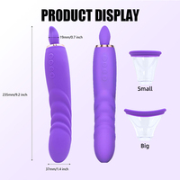 Hot Selling weibliche Vibratoren Zungen saugen Massage gerät Kitzeln Dildo Klitoris Stimulator Silikon G-Punkt Vibrator für Frauen