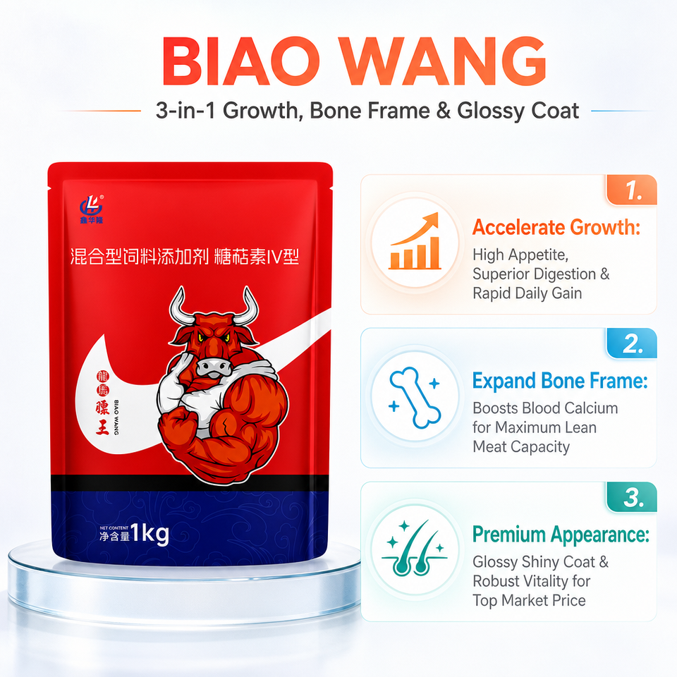XHL Fat King Premium Cattle Fattening Premix Growth Promoter 1kg Fast ...